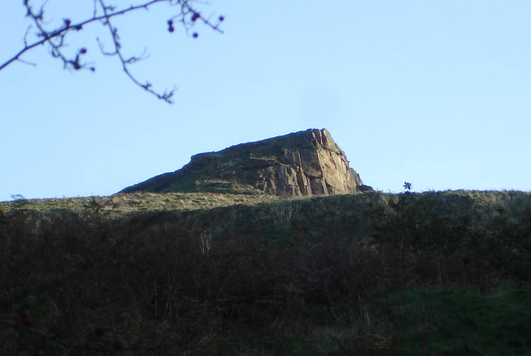 The tip of Roseberry Topping