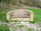 Stone seat in Shallow Dale